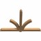 Ekena Millwork Redmond Smooth Timber Gable Bracket, Western Red Cedar, 96"W x 64"H x 5 1/2"D x 5 1/2"F, 16/12 Pitch GBW096X64X0606RED00SWR - alternate 4